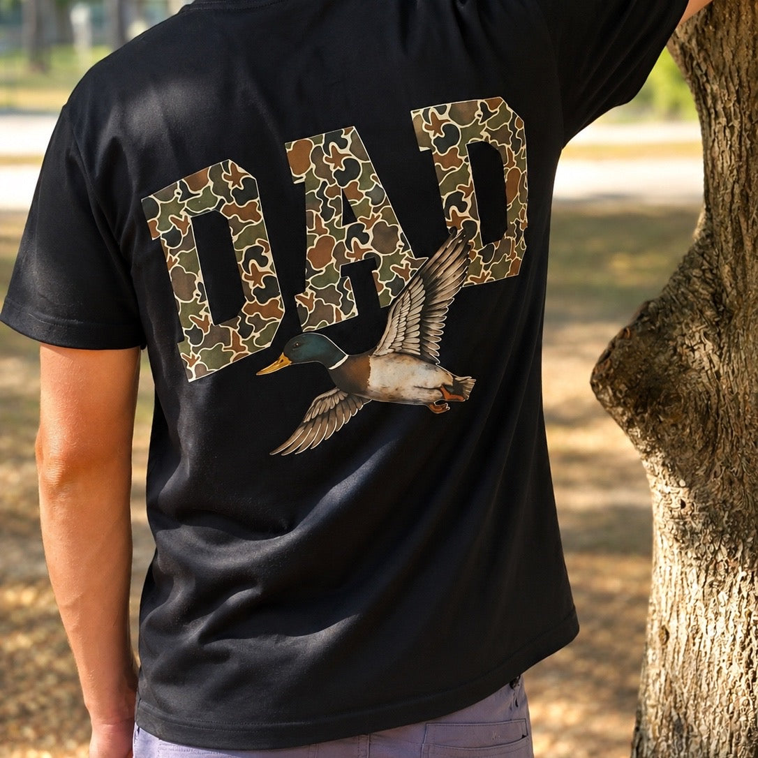 Dad Camo Duck Tee