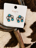Turquoise Horseshoe Earings