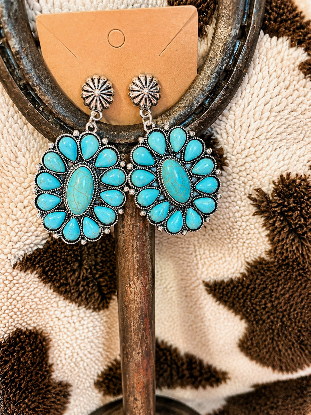 Turquoise Rodeo Earings